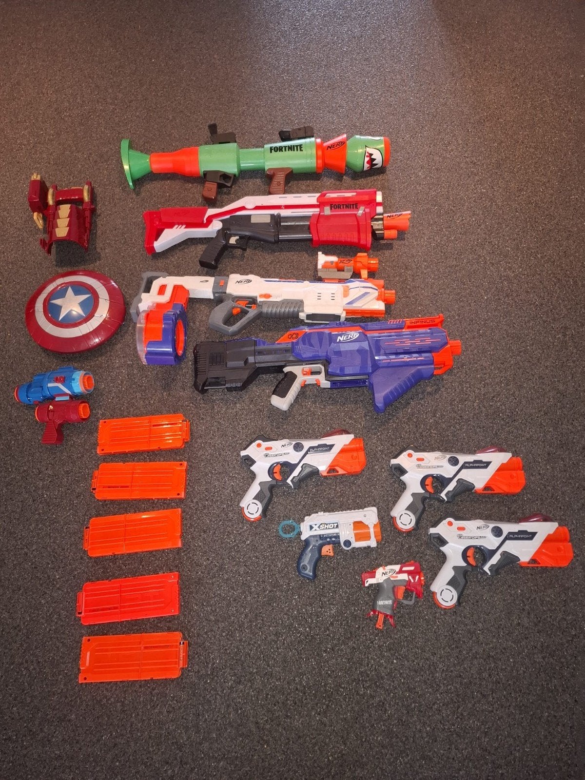 NERF geweren, Kinderen en Baby's, Ophalen, Gebruikt
