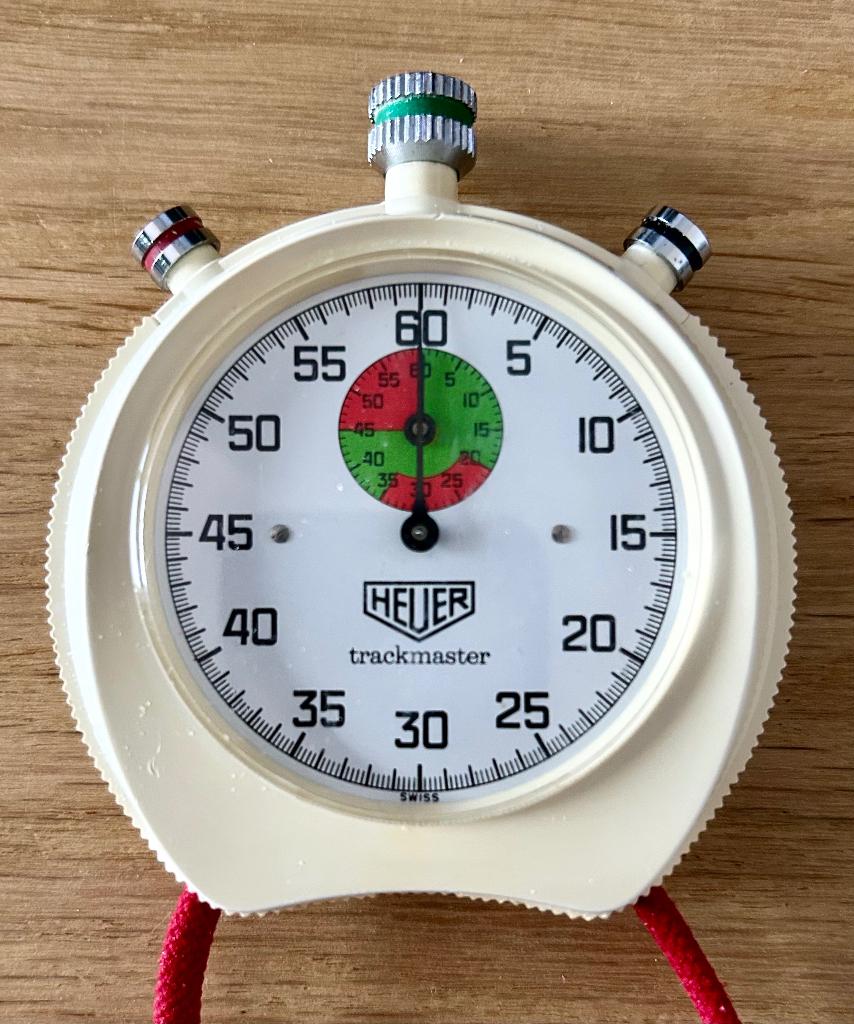 Heuer Trackmaster chronographe, Bijoux, Sacs & Beauté, Montres | Hommes, Enlèvement ou Envoi, Utilisé, TAG Heuer