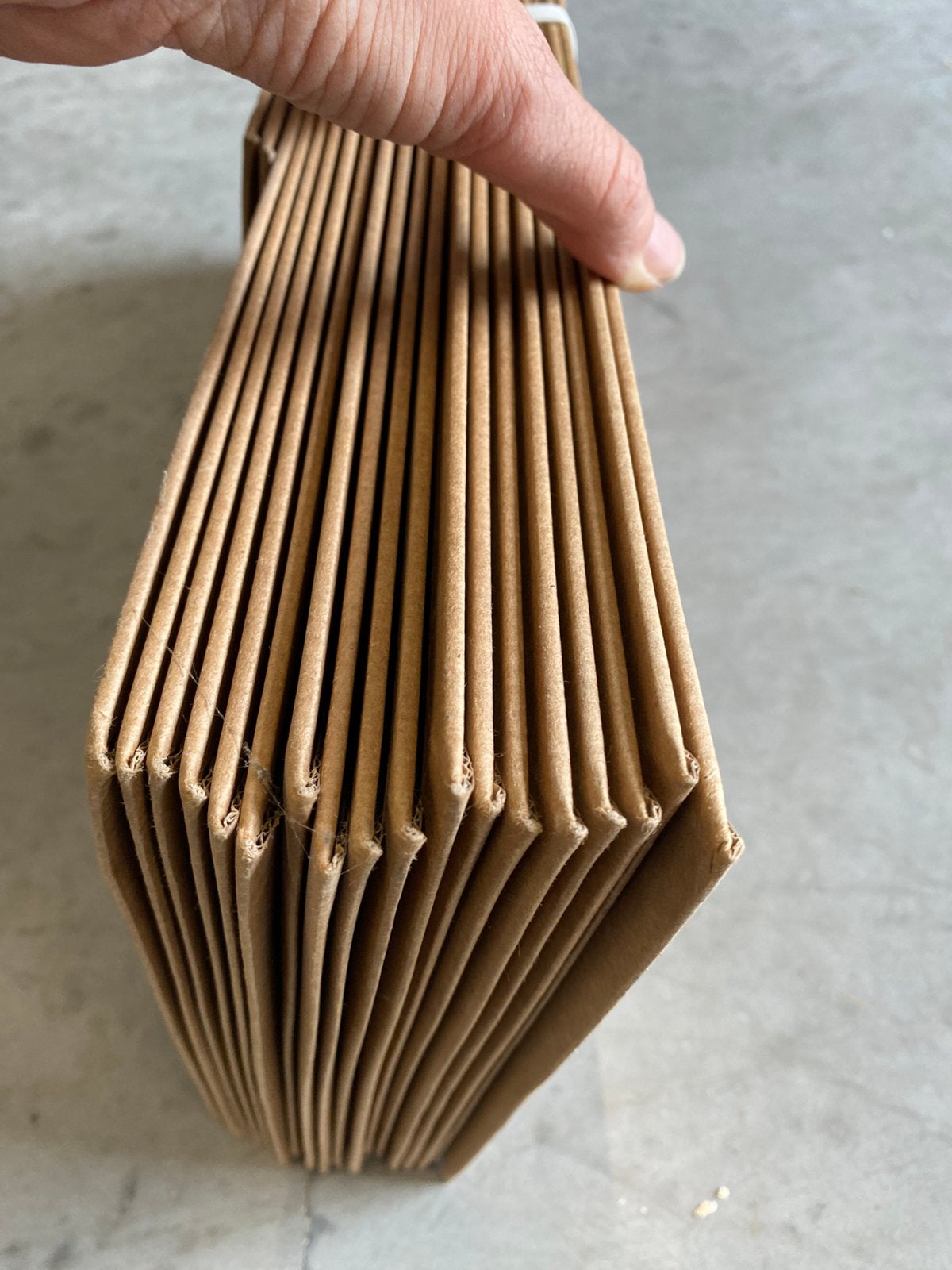 Enveloppen, Ophalen