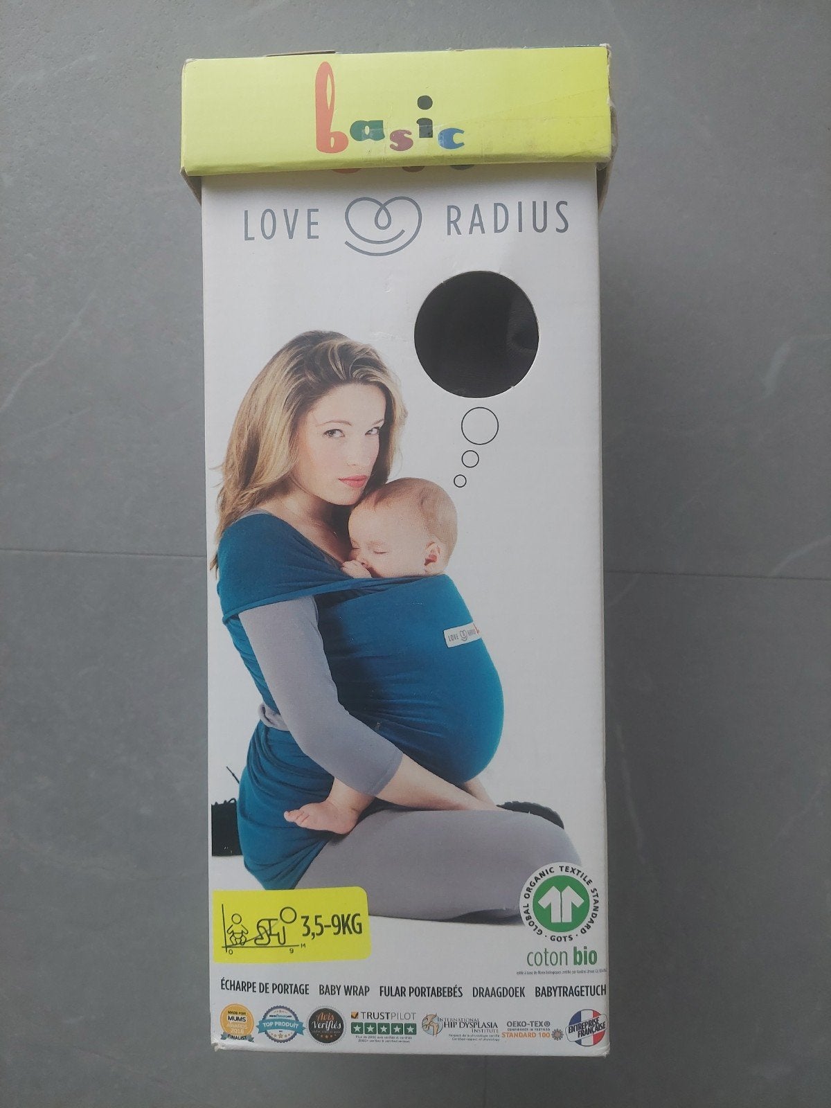 Draagdoek Love Radius Basic, Enfants & Bébés, Porte-bébés & Écharpe porte bébé, Enlèvement, Écharpe de portage