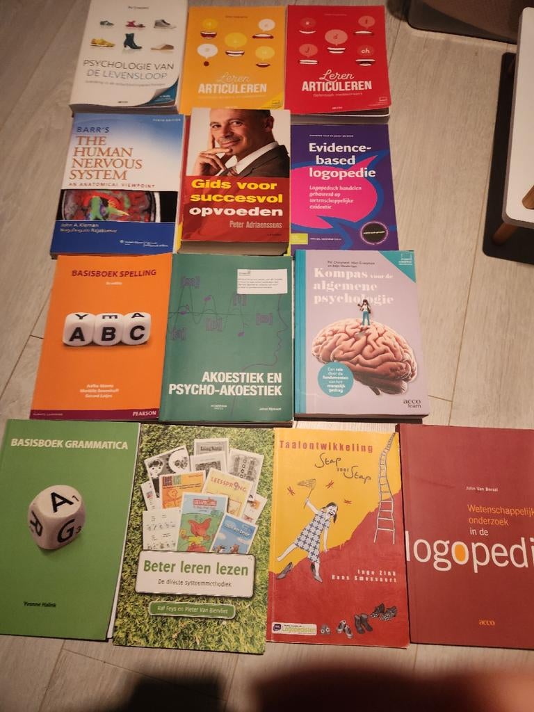 Boekenkast logopedie vives, Ophalen