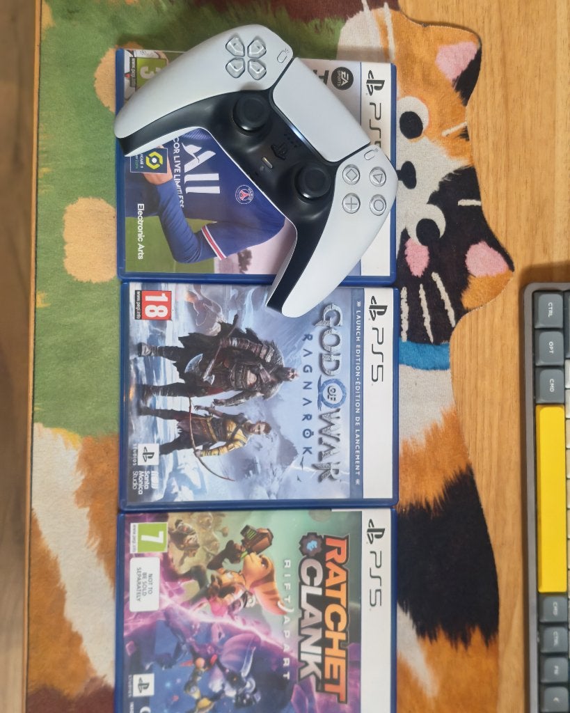 Ps5 fat disc, Games en Spelcomputers, Ophalen, Gebruikt, Playstation 5