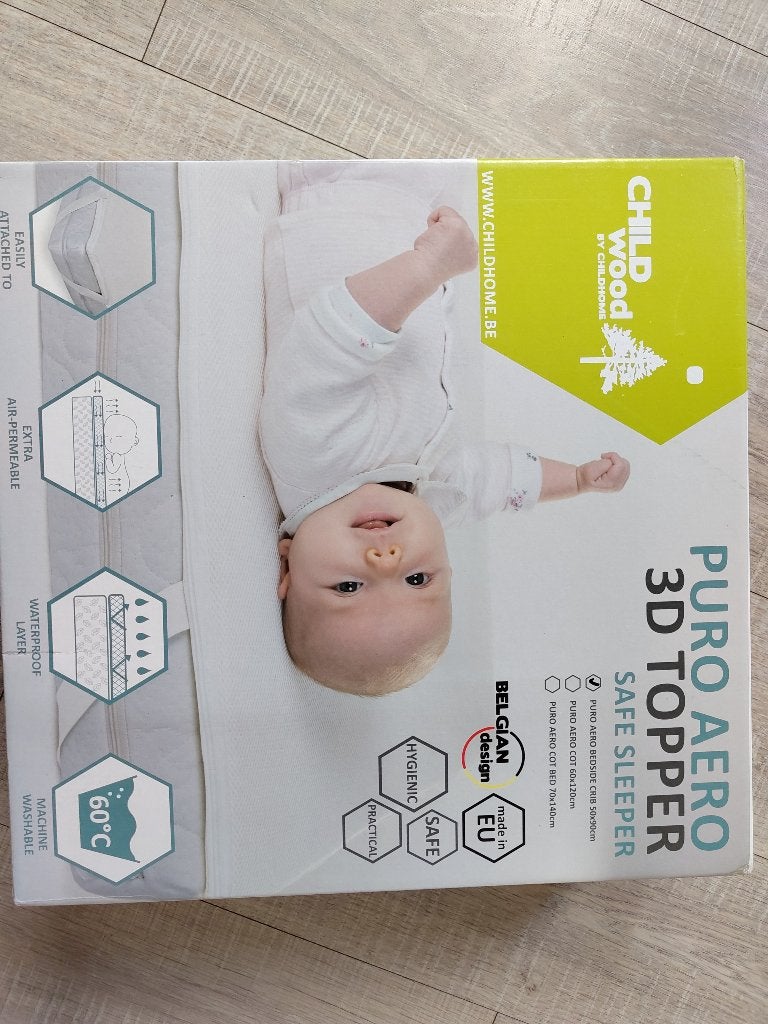 Aerosleep voor co-sleeper 50x90 childwood, Kinderen en Baby's, Ophalen of Verzenden, Zo goed als nieuw, Overige typen