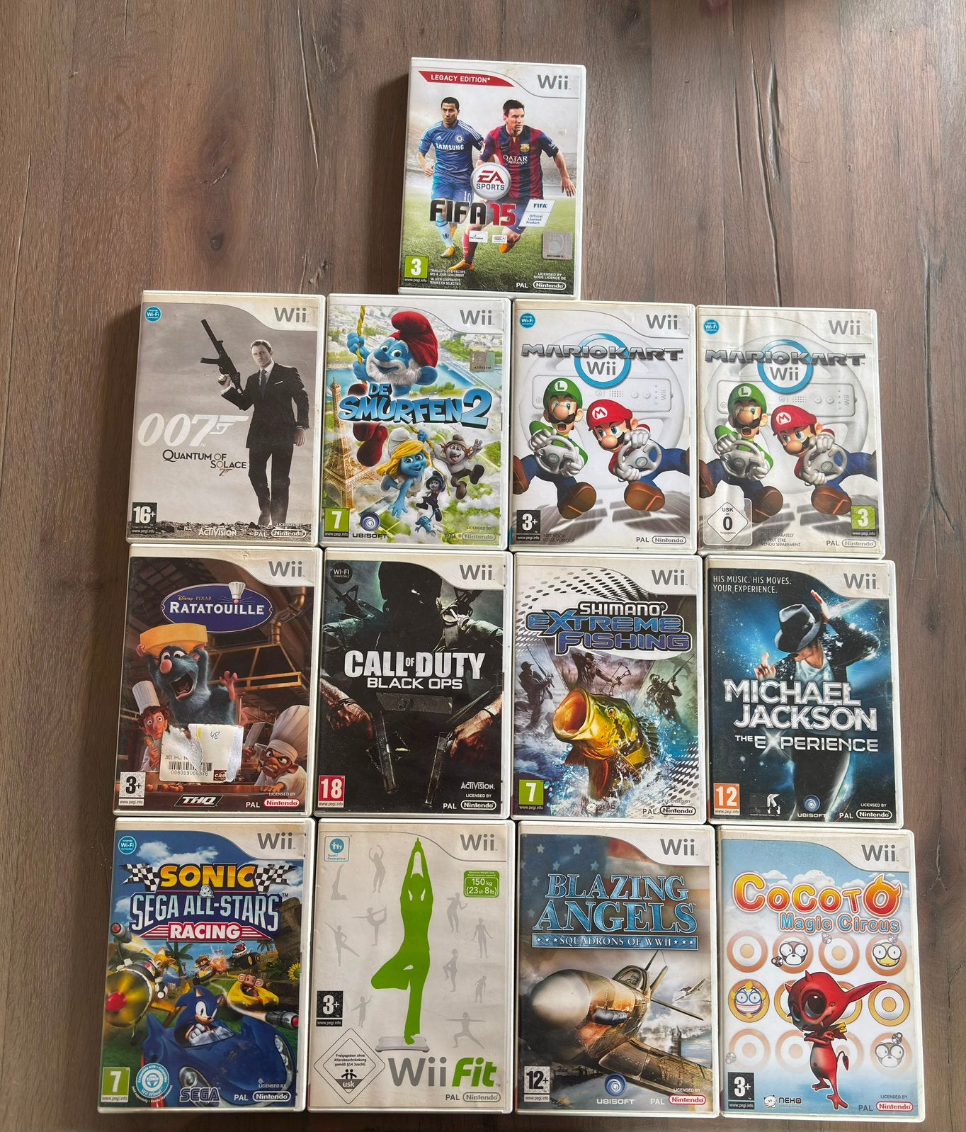 Jeux Wii + Wii U, Consoles de jeu & Jeux vidéo, Enlèvement, Utilisé