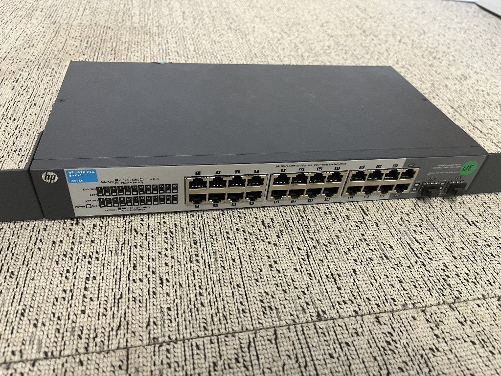 HP 1410-24G Switch, Informatique & Logiciels, Enlèvement, Utilisé