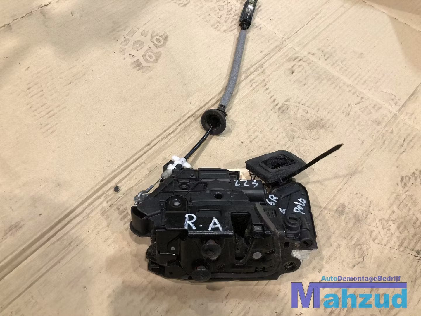 VW POLO 6R deur portier slot rechts achter RA 5K4839016F, Gebruikt, Volkswagen, Volkswagen AG, Vw@volkswagen.de