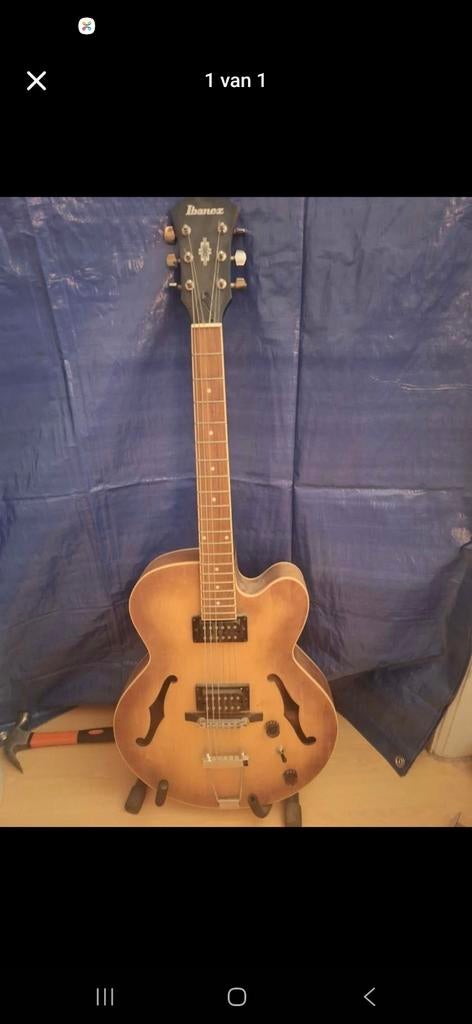 Ibanez AF55 semi-akoestisch, Enlèvement, Ibanez