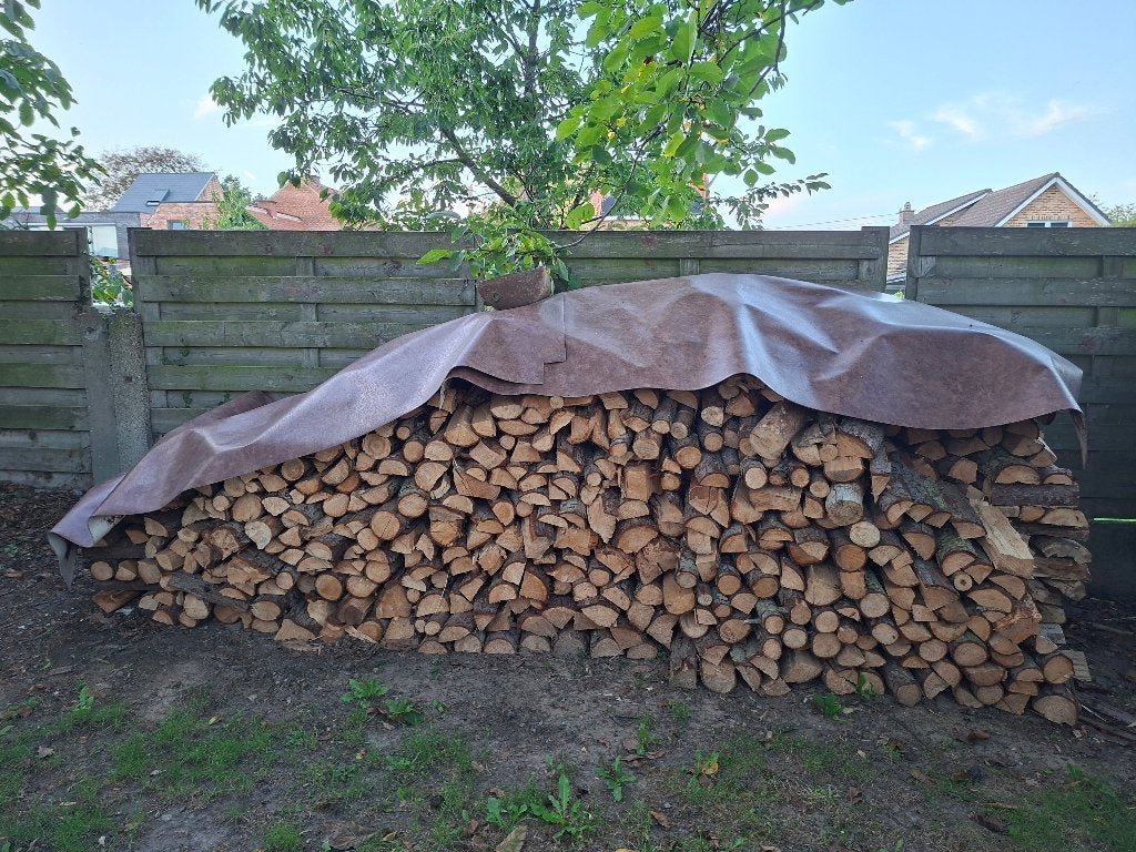 5 ster brandhout, Tuin en Terras, 3 tot 6 m³, Ophalen, Overige houtsoorten, Blokken