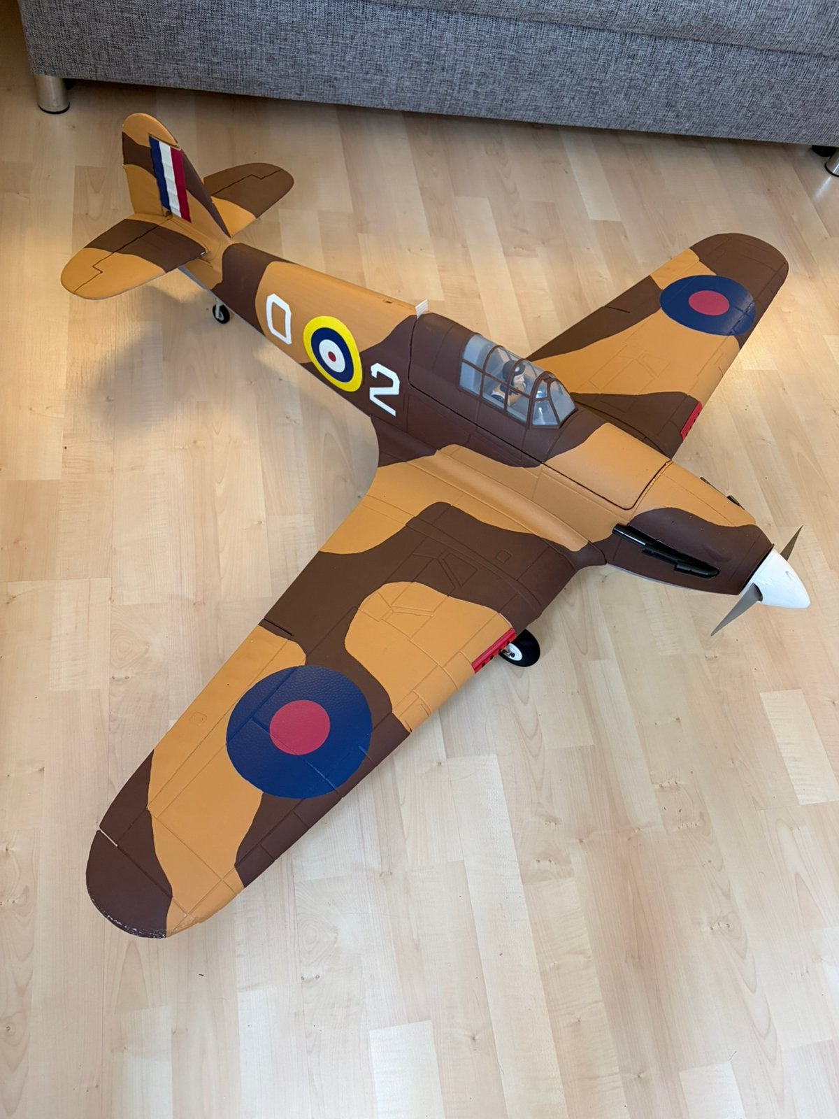 Te koop Hurricane van E-Flite 1350mm 100A ESC 6S lipo, Enlèvement, Utilisé
