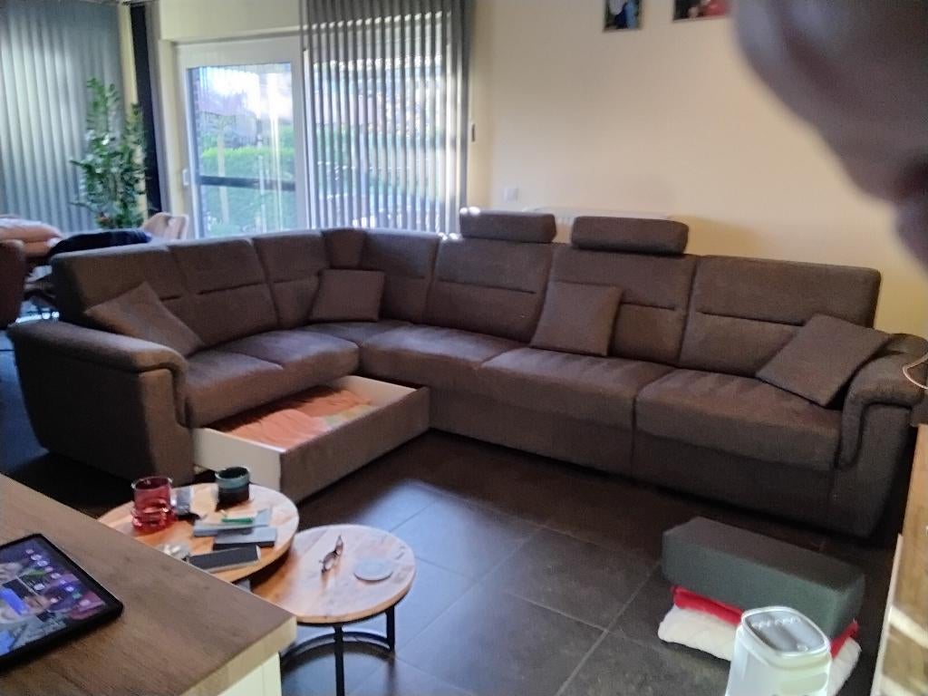 Salon, 300 cm ou plus, Quatre personnes ou plus, Comme neuf, Enlèvement