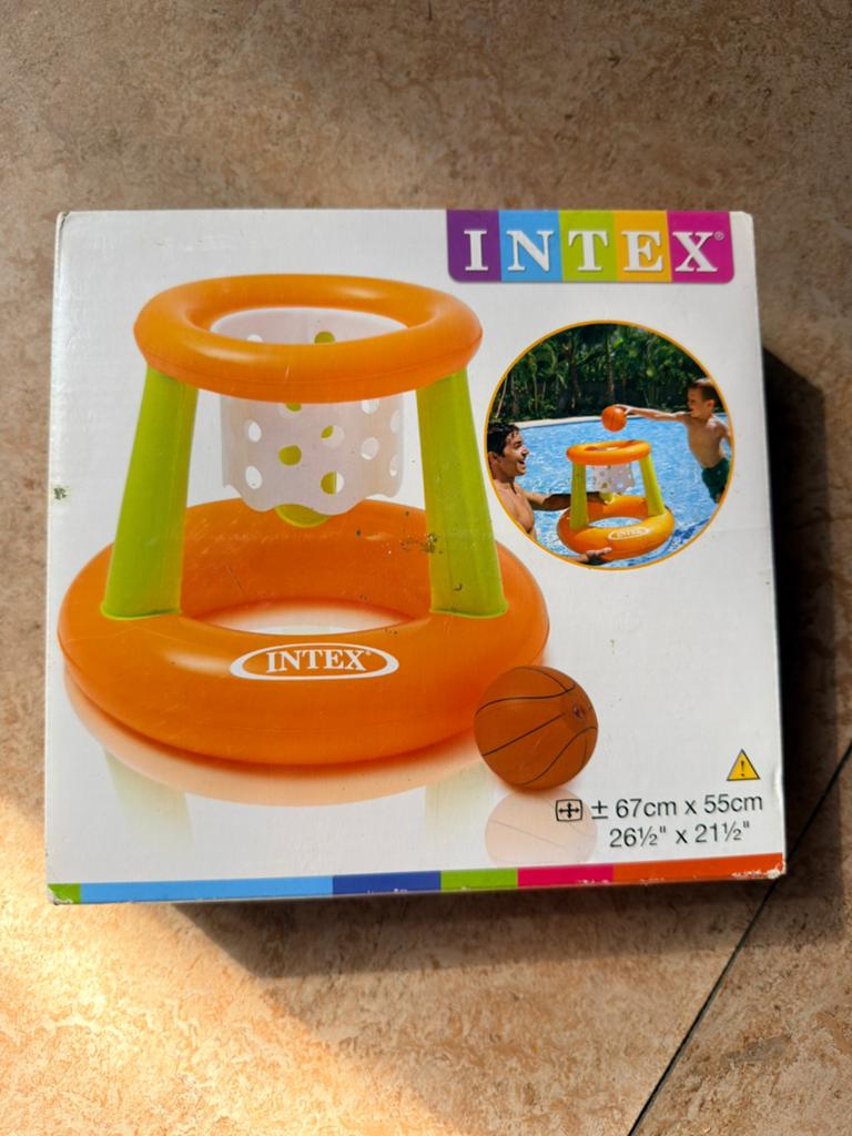 Intex zwembad opblaasbare basketbal ring – nieuw in doos, Ophalen, Nieuw