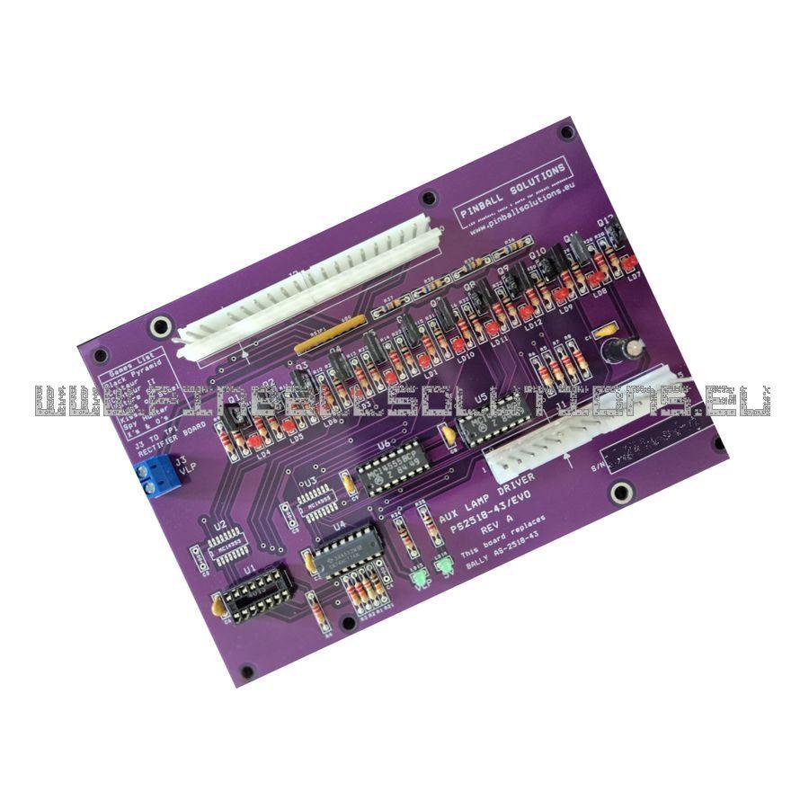 Bally Aux Lamp Driver Board PS2518-43/EVO, Verzamelen, Automaten | Flipperkasten, Verzenden, Elektronisch, Nieuw, Bally