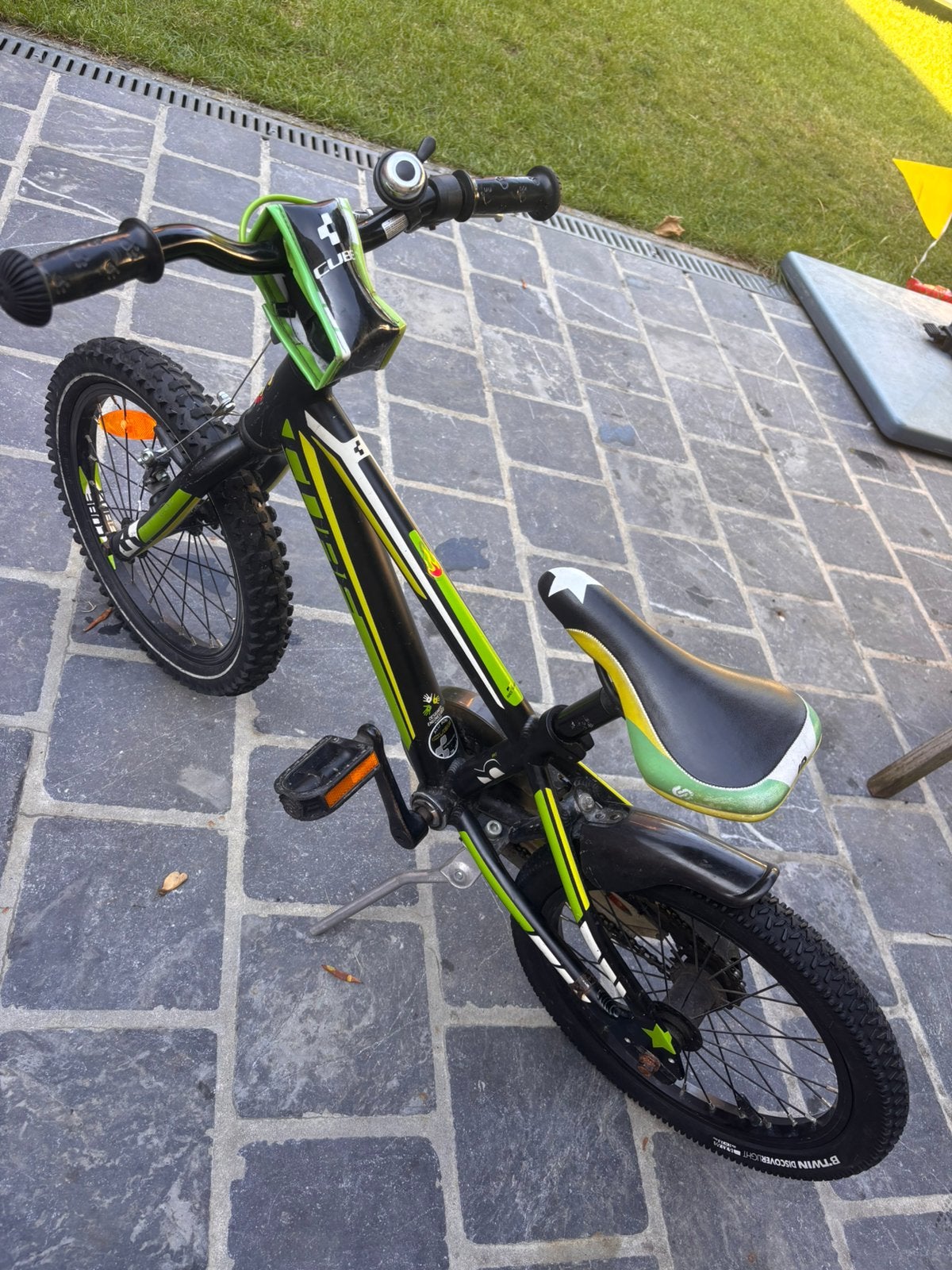 CUBE 160 kinderfiets, Fietsen en Brommers, Ophalen, Gebruikt, Terugtraprem, 16 tot 20 inch