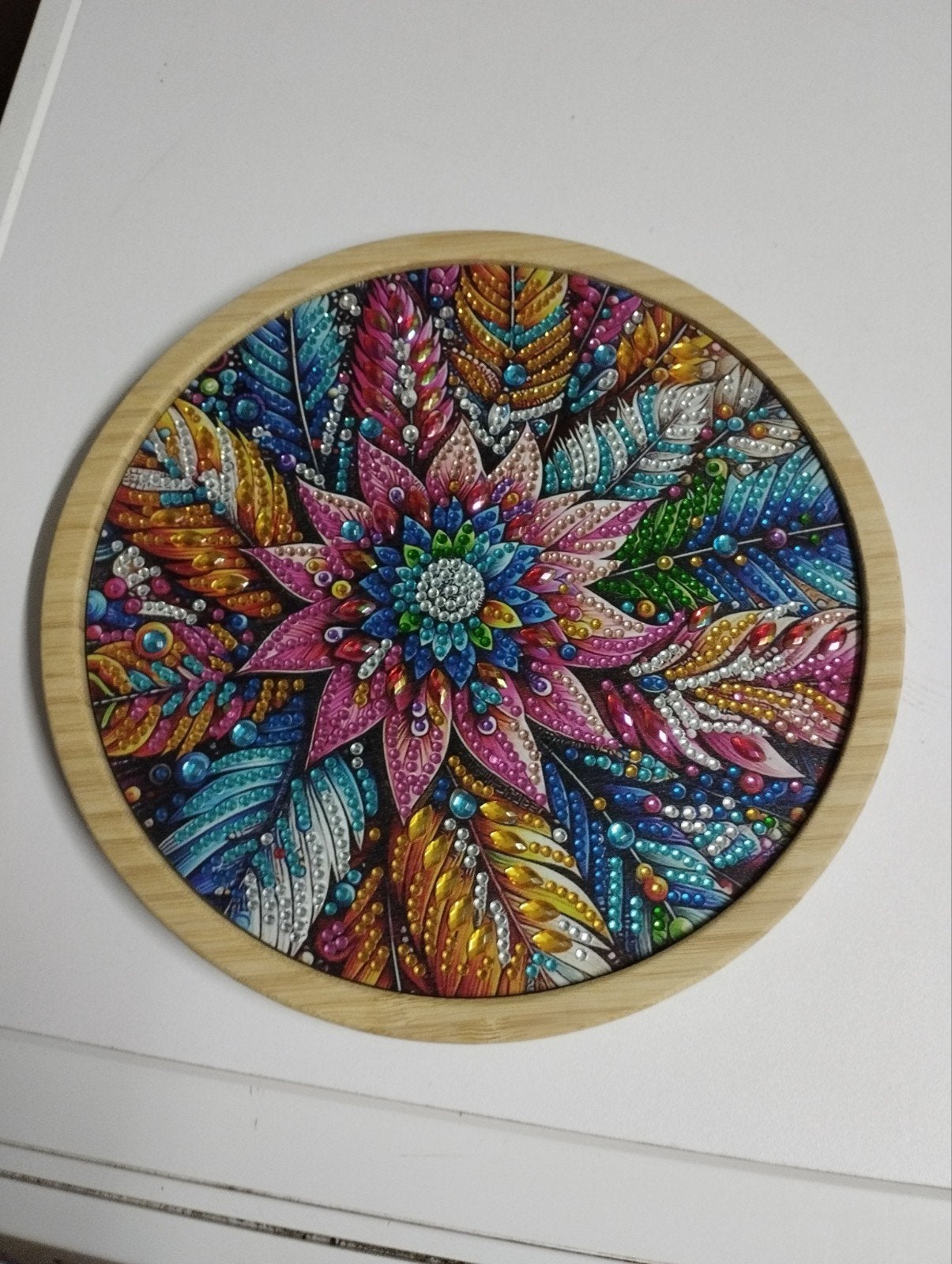 een rond decoratie stuk voor in een staander te zetten op ee, Ophalen