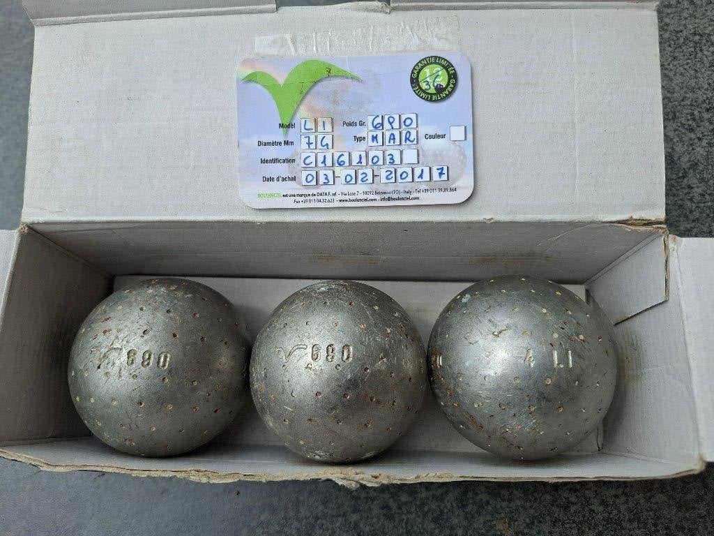 petanqueballen boulenciel, Ophalen, Gebruikt