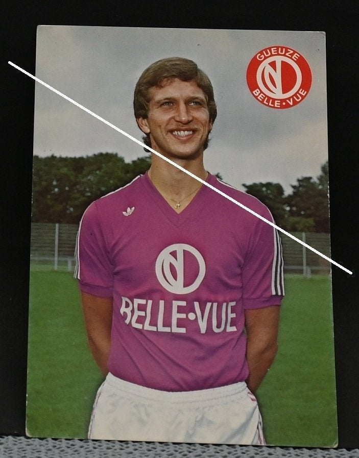 RSC Anderlecht Fotokaart Ludo Coeck Belle Vue, Verzamelen, Verzenden, Gebruikt, Spelerskaart