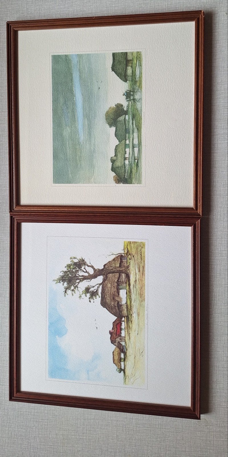 2 Aquarellen, Ophalen