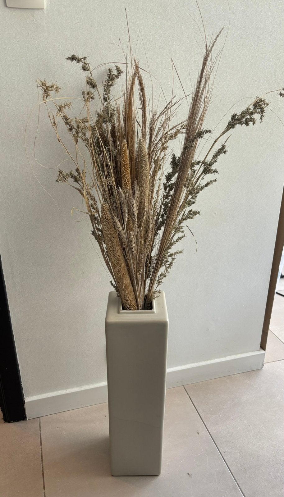 Vase avec deco, Enlèvement, Comme neuf