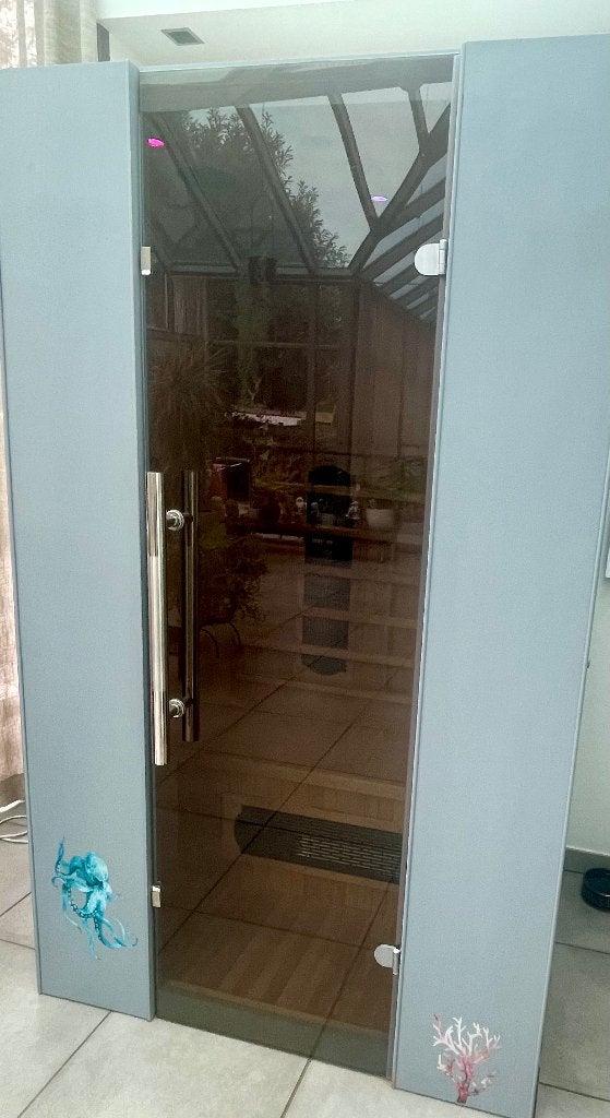 Infrarood cabine sauna, Ophalen, Zo goed als nieuw, Infrarood, Complete sauna