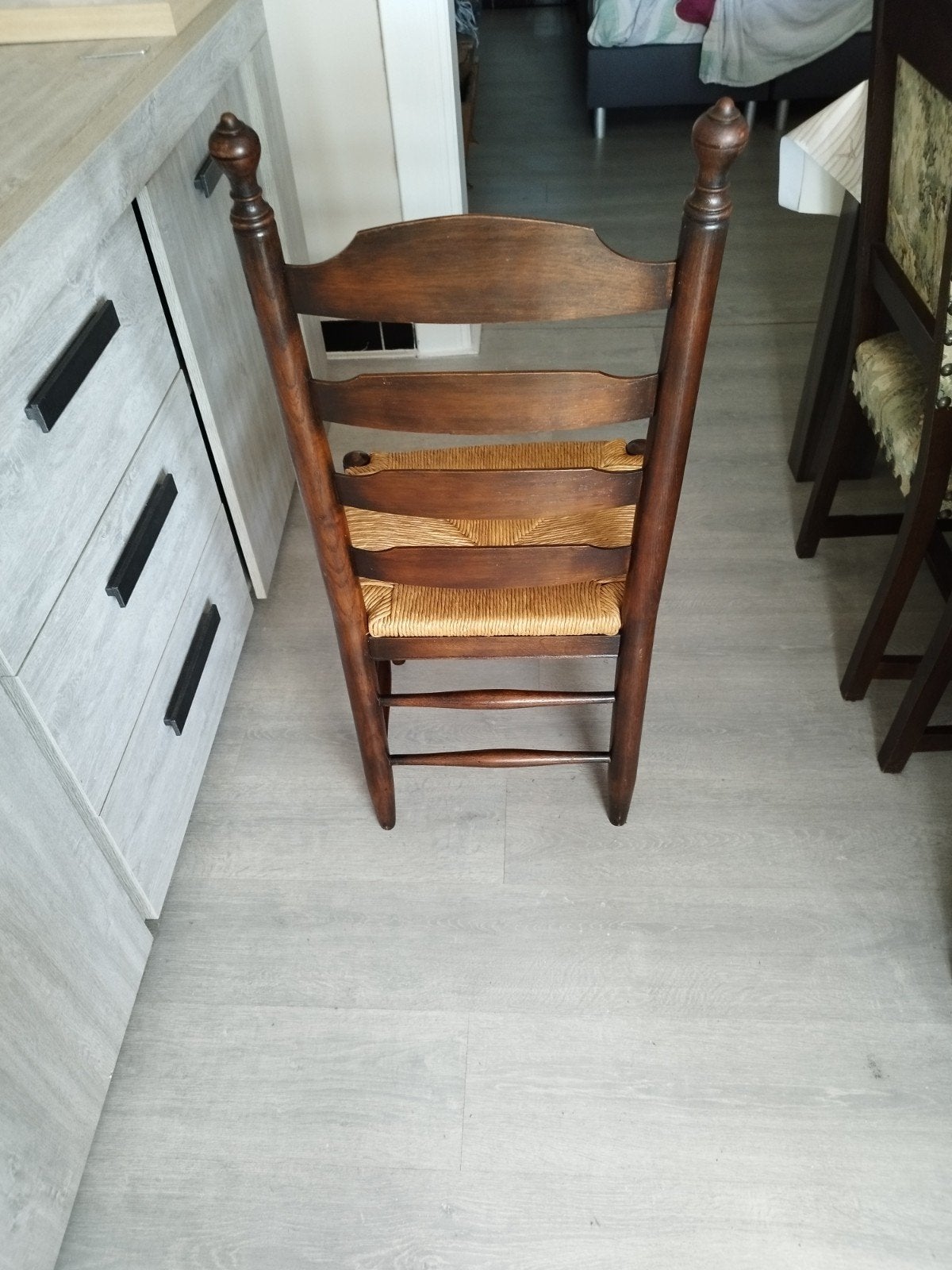 eiken stoelen 6 stuks, Ophalen
