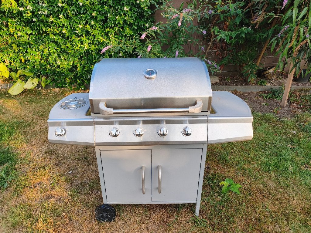 Gasbarbecue Flame Chef 110x110x50cm in goede staat, Enlèvement, Utilisé, Itek Flame Chef
