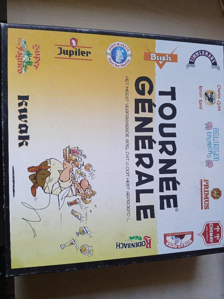 Bordspel Tournée Générale, Vijf spelers of meer, Ophalen, Gebruikt, Overig