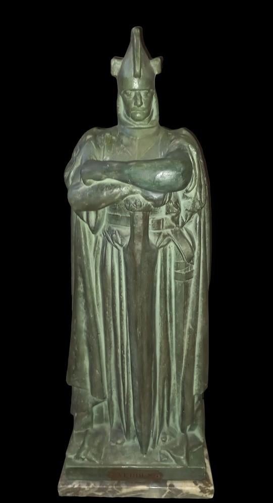 Jean Marie Boucher "Verdun"., Enlèvement, Pierre ou céramique, Statue, Religion