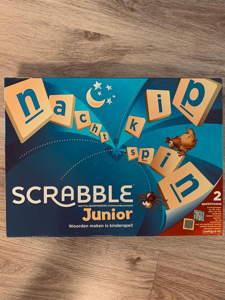 Scrabble junior, Ophalen, Zo goed als nieuw