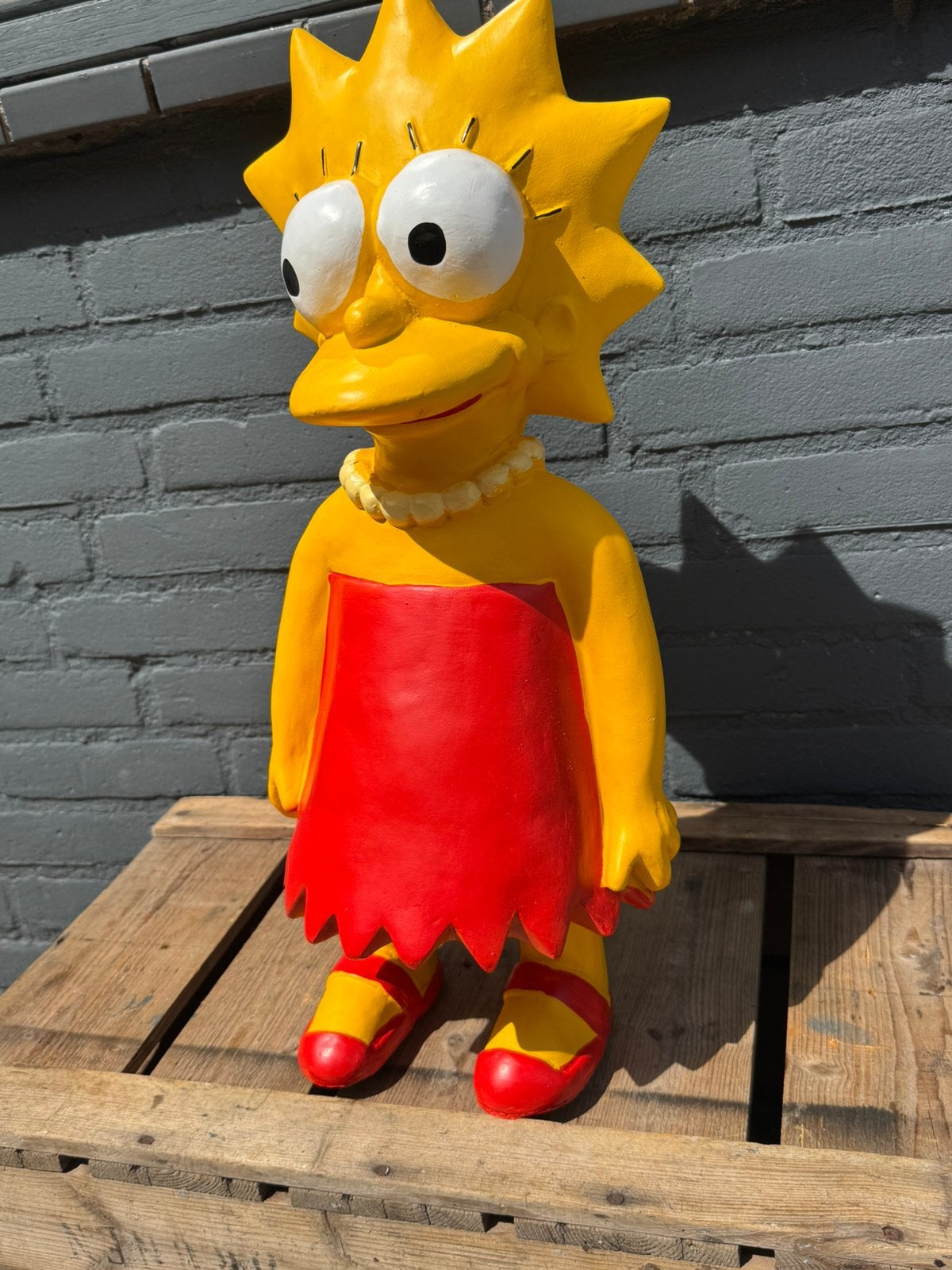 Statue de Lisa Simpson - décoration, Collections, Enlèvement ou Envoi, Utilisé, Fantasy