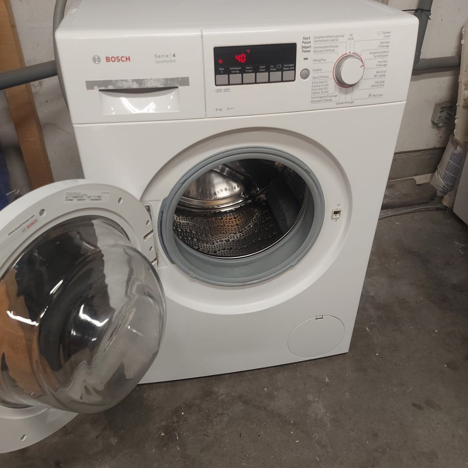 Bosch wasmachine 8kg, Elektronische apparatuur, Ophalen