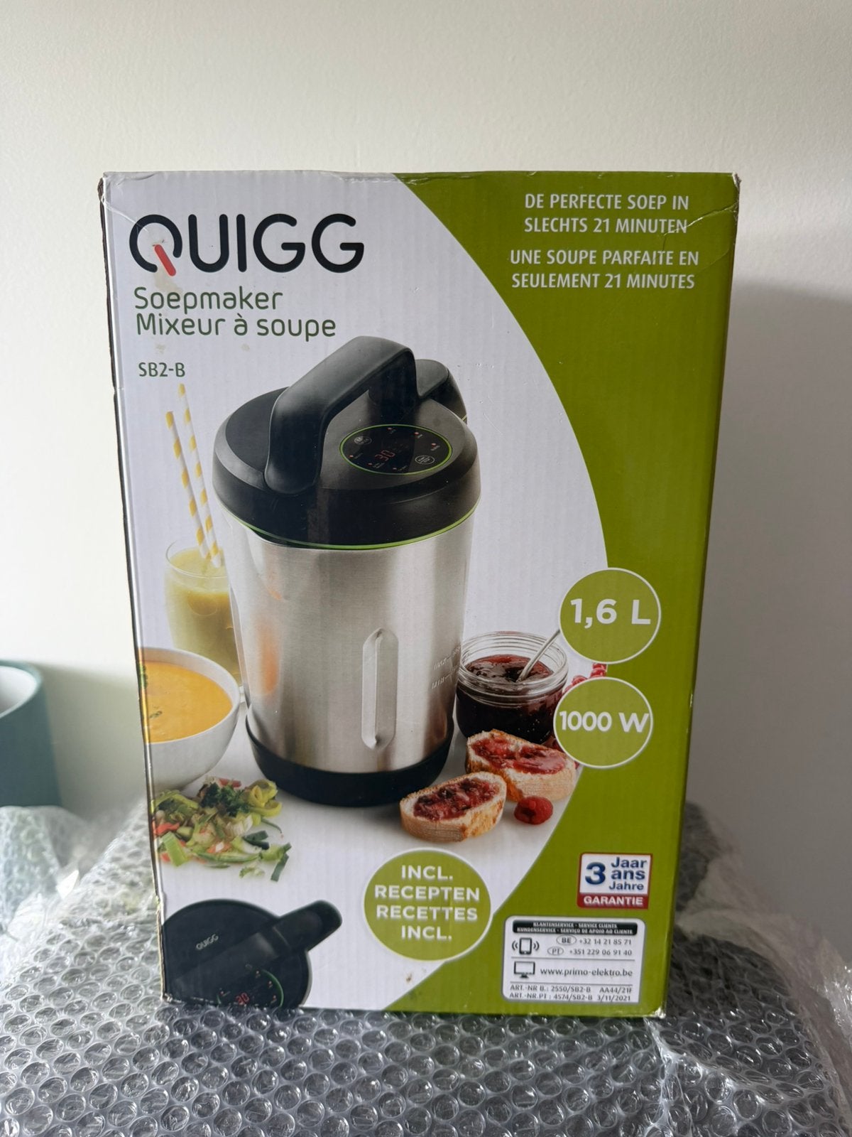 Soepmaker gratis, Ophalen, Zo goed als nieuw