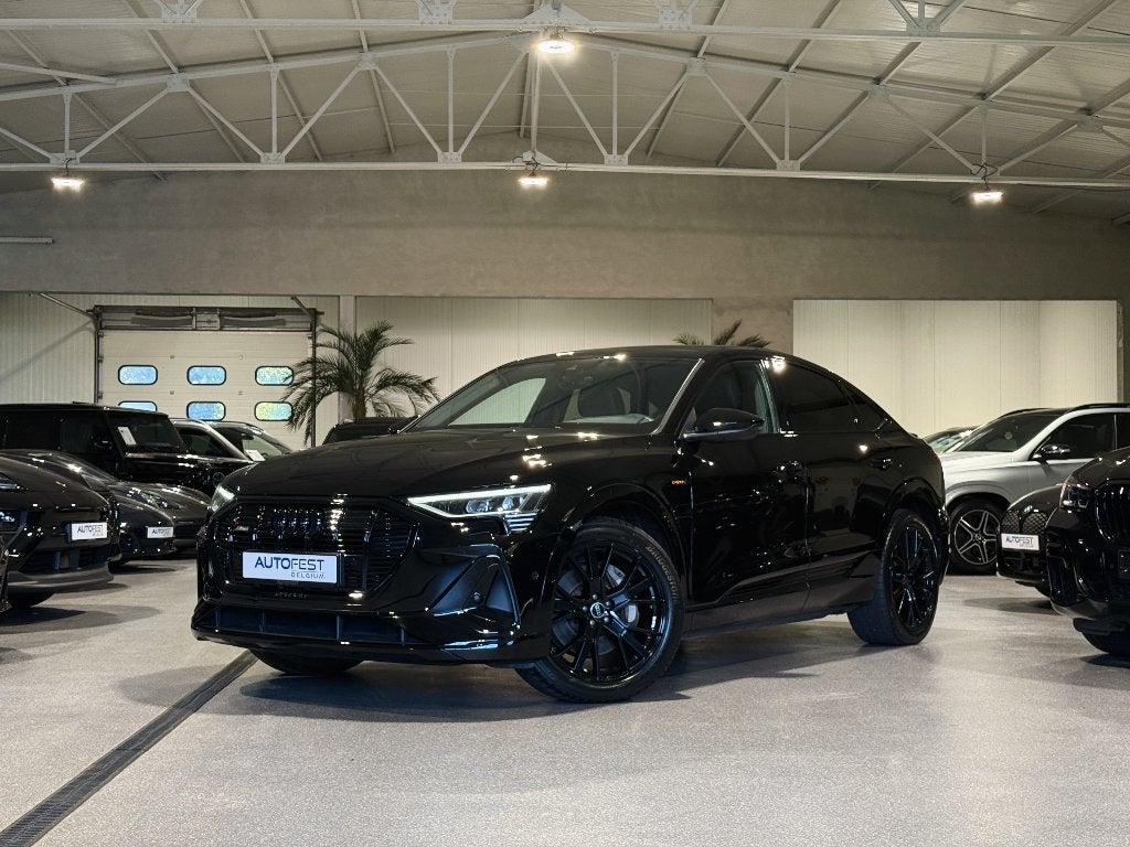 Audi E-Tron 55 Sportback Quattro S-Line - Garantie, Cuir et Alcantara, Achat, Entreprise, Entretenue par le concessionnaire