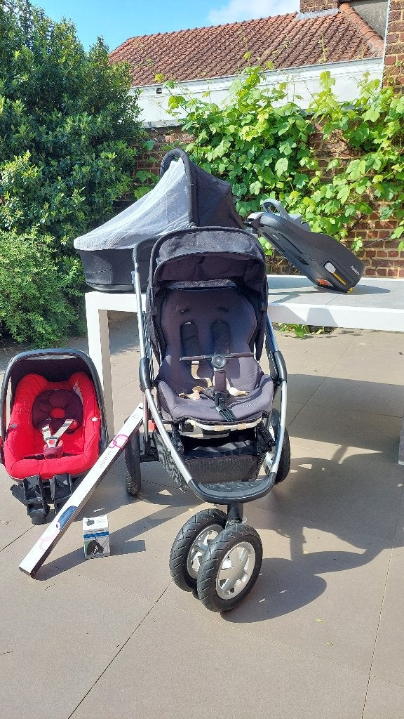 Maxi Cosi Mura 3-in-1, Ophalen, Gebruikt, Combiwagen, Luchtbanden