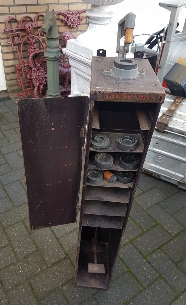 Horlogemakerskast van Germanow Simon Co. Rochester N.Y. USA, Ophalen of Verzenden