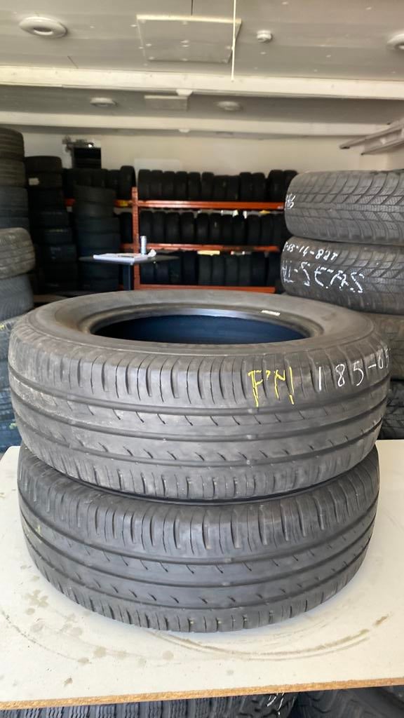 185/65/14-86t merk continental zomer banden per stuk 30 eur, Ophalen, Zo goed als nieuw