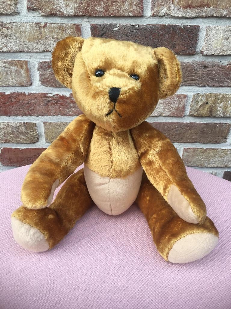 NIEUW : NOAH TEDDY BEAR MET BEWEEGBARE ARMEN EN BENEN, Enlèvement ou Envoi, Neuf, Ours en tissus