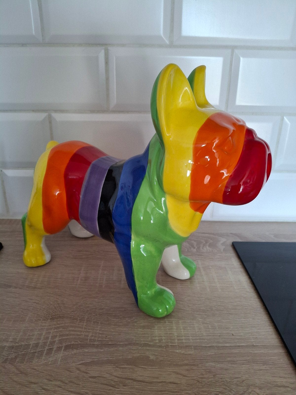 beeld franse bulldog, Enlèvement