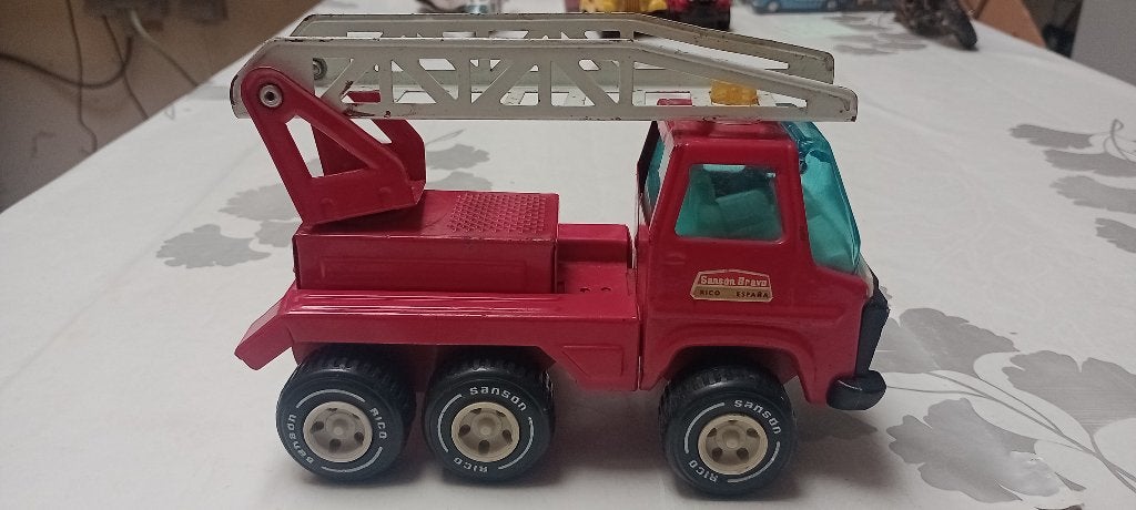 Vintage brandweerwagen van Rico Sanson Bravo Spanje, Ophalen of Verzenden