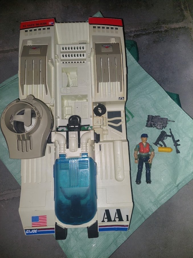 GIJOE Arah avalanche snow tank hasbro 1989, Enlèvement ou Envoi, Utilisé