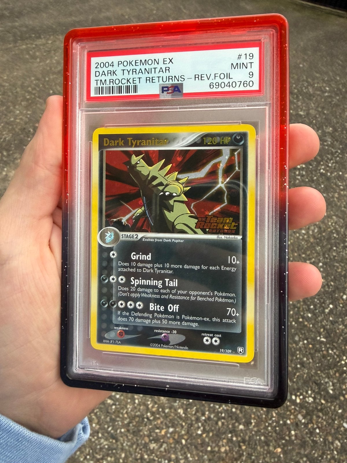 2004 Pokémon EX Team Rocket Returns – Dark Tyranitar, Enlèvement, Comme neuf