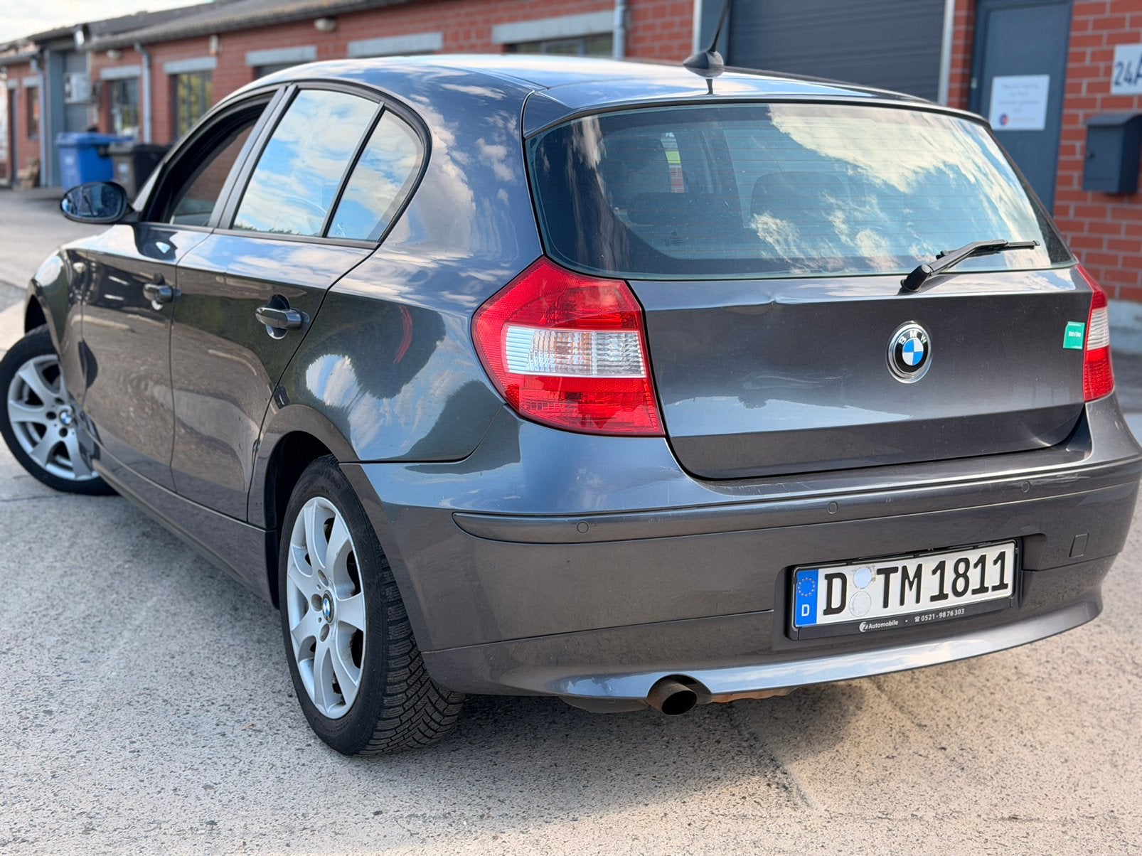 BMW 1 SERIE 116i ✅BENZINE CARPLAY OPEN DAK, Auto's, 1596 cc, 1280 kg, 4 cilinders, Sound system