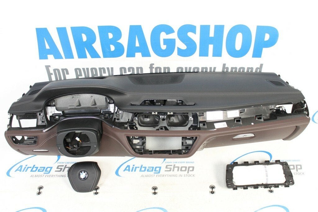 Airbag kit Tableau de bord brun HUD BMW 7 G11 G12, Enlèvement ou Envoi, Utilisé