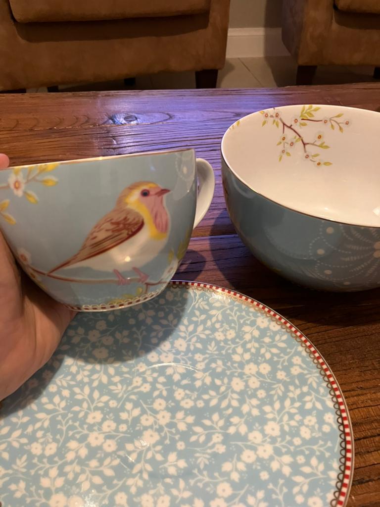 Theeservies porselein set - NIEUW, Neuf, Enlèvement, Autres styles, Porcelaine
