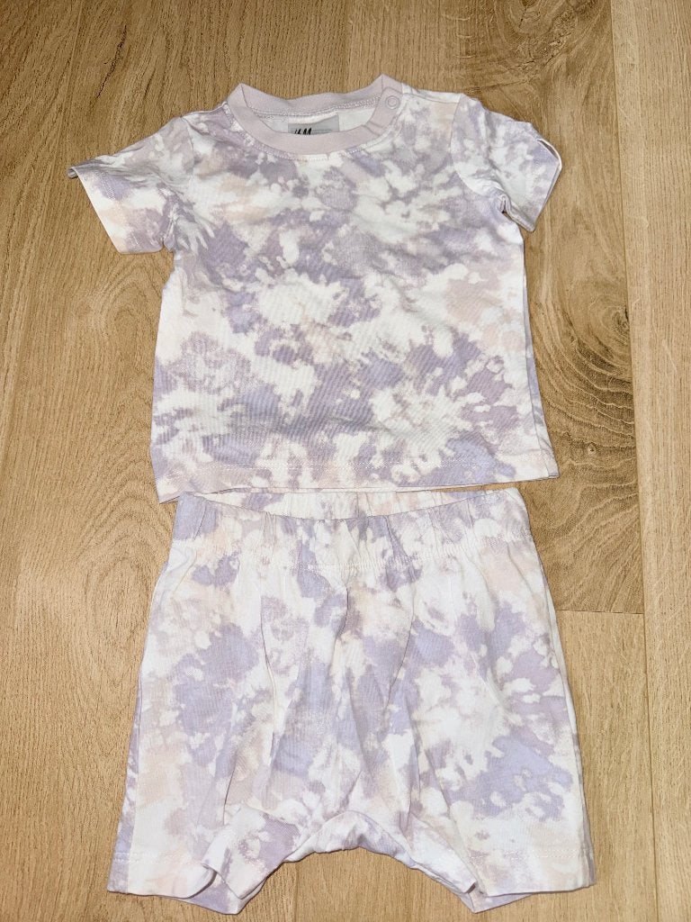 Pyjama short H&M, Kinderen en Baby's, Babykleding | Maat 62, Nacht- of Onderkleding, Jongetje of Meisje, H&M, Nieuw