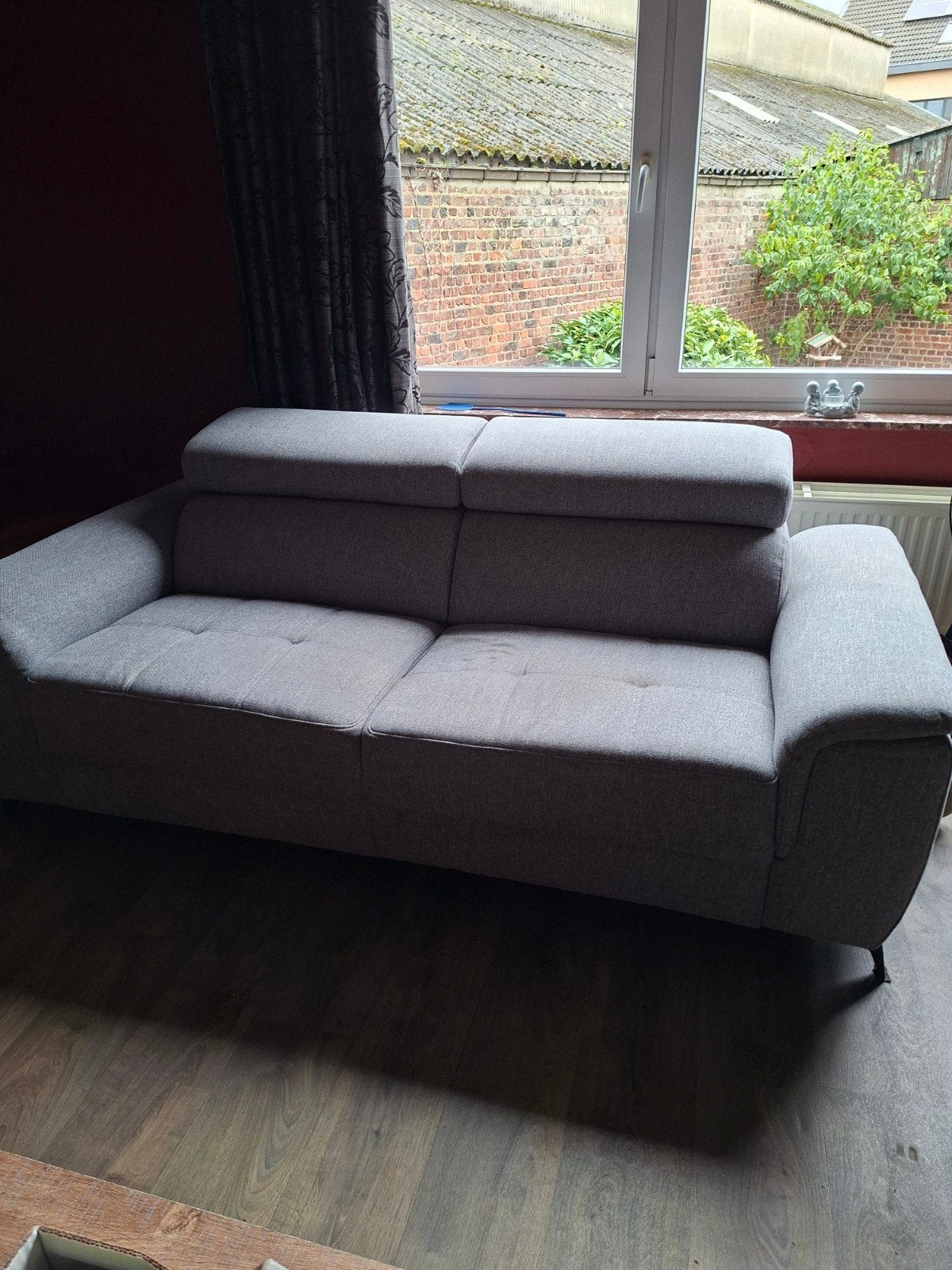 2 zit zetel, Huis en Inrichting, Ophalen, Zo goed als nieuw, Tweepersoons, Stof