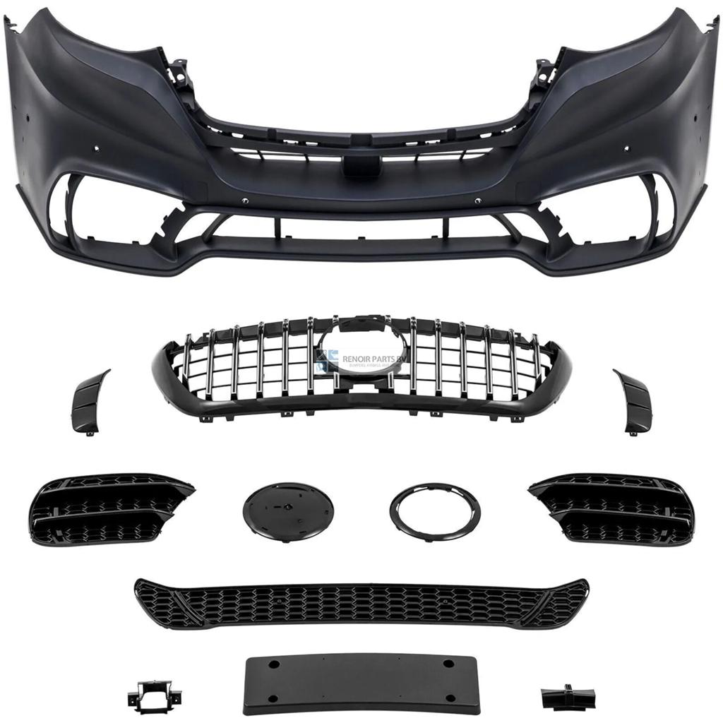 W907 AMG PETRONAS BUMPER Mercedes SPRINTER W910 VOORBUMPER S, Auto-onderdelen, Gebruikt, -, Voor, -