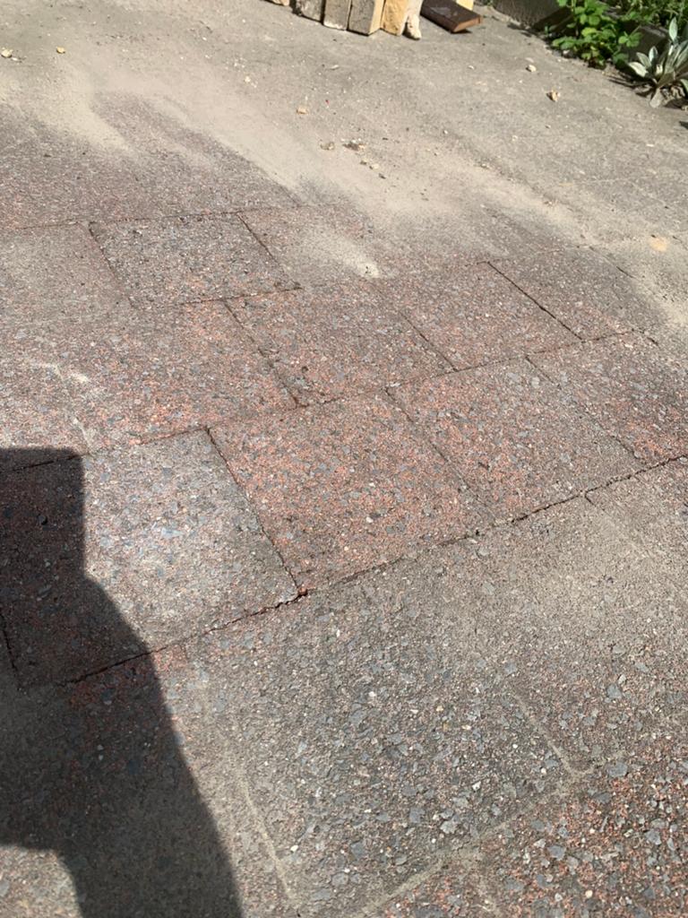 Oprit klinkers nog zelf uit te breken, Jardin & Terrasse, Pavé & Dalles, Sablée, Enlèvement, Utilisé, Briques
