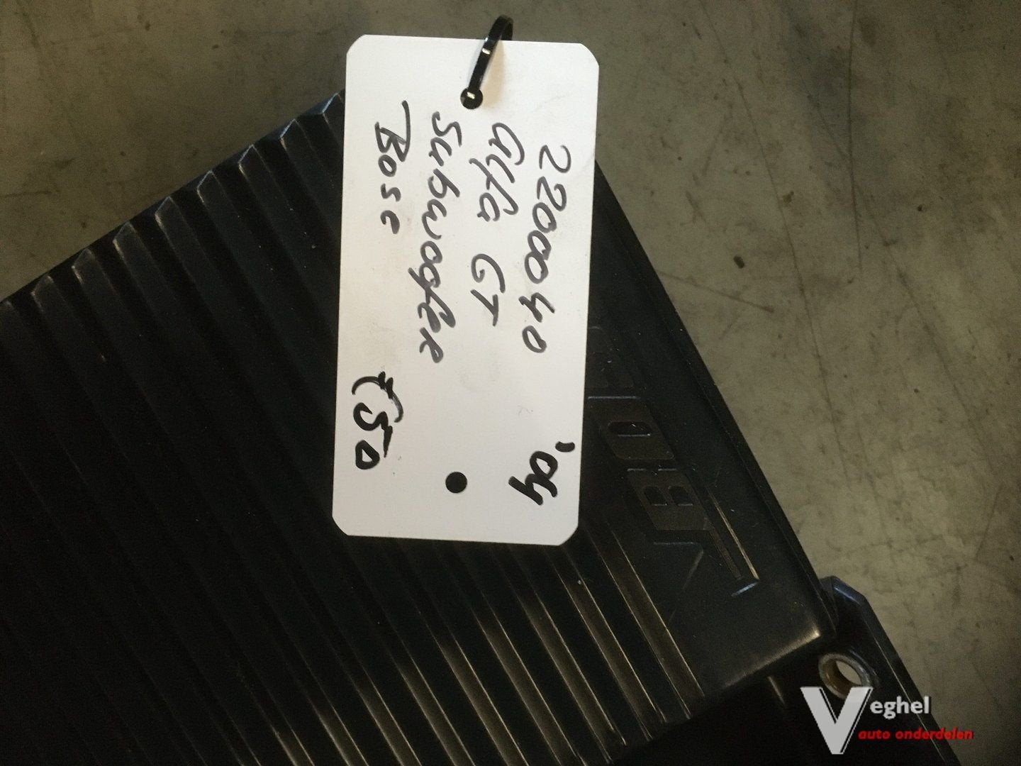 Alfa Gt Subwoofer merk Bose bwjr2004, Auto diversen, Autospeakers, Gebruikt, -, -, Ophalen of Verzenden