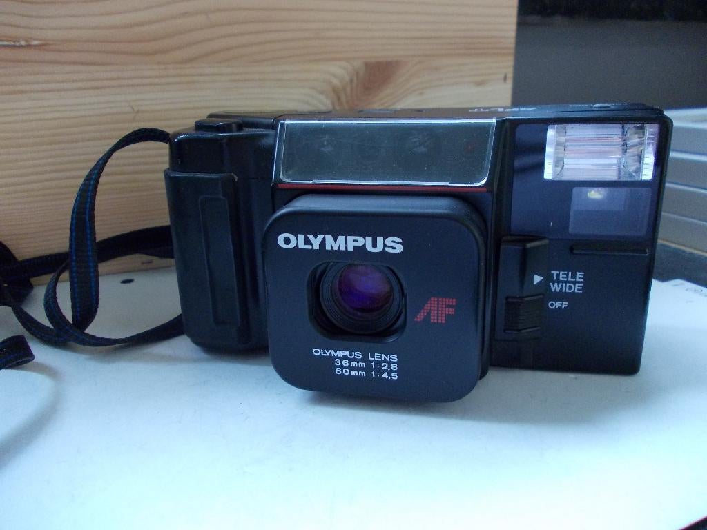 Olympus AFL-T Quick Shooter Tele, Audio, Tv en Foto, Fotocamera's Analoog, Ophalen of Verzenden, Gebruikt, Compact, Olympus
