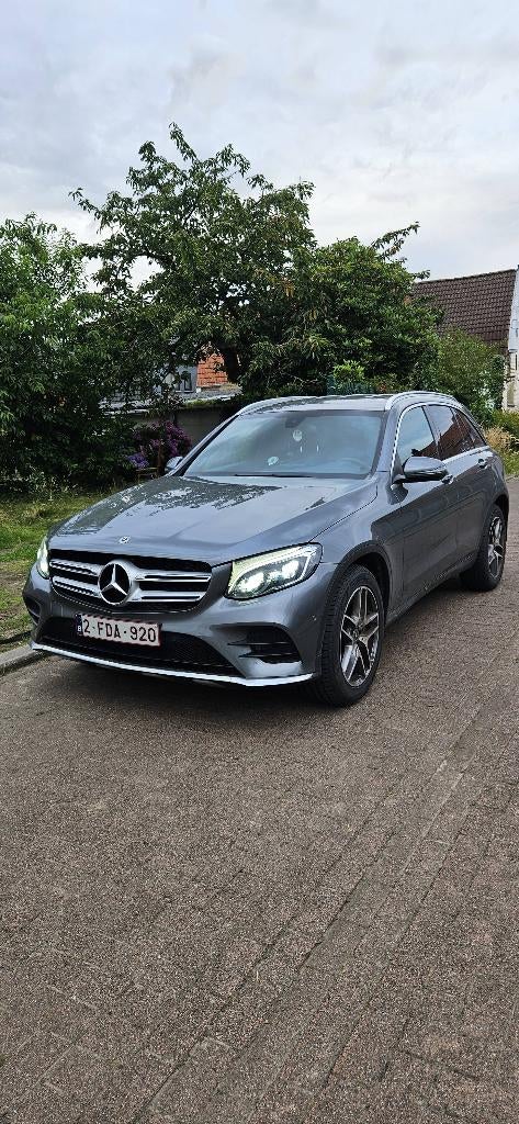 Mercedes GLC220 AMG 4Matic, Autos, Argent ou Gris, Achat, Euro 6, Noir